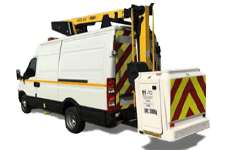 Van Hire Hartlepool - 12.5M Cherry Picker 3.5T - Van hire Hartlepool