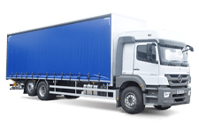 Van Hire Hartlepool - 26 Tonne Curtain Side Truck - Truck hire Hartlepool