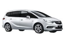 Van Hire Hartlepool - Vauxhall Zafira 5 + 2 - Minibus hire Hartlepool